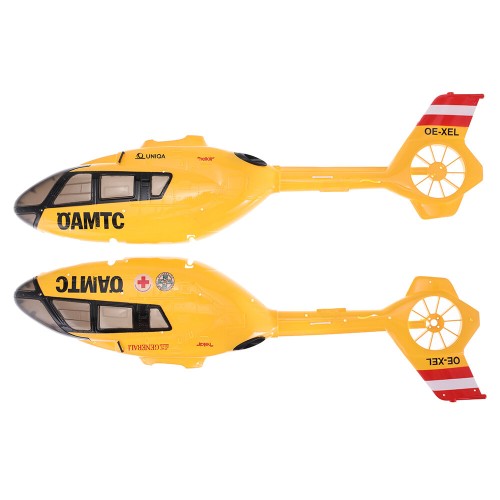 YXZNRC F06 2.4G 6CH RC Helicopter Spare Parts Yellow Canopy
