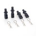 ZD Racing 8185 RC Car Body Mount Posts with Shell Clips Set for 9021 V3 Truggy 1/8 Vehicles Parts
