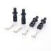 ZD Racing 8185 RC Car Body Mount Posts with Shell Clips Set for 9021 V3 Truggy 1/8 Vehicles Parts