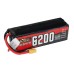 ZOP Power 14.8V 6200mAh 60C 4S 91.76Wh LiPo Battery XT60 Plug for RC Drone