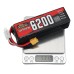 ZOP Power 14.8V 6200mAh 60C 4S 91.76Wh LiPo Battery XT60 Plug for RC Drone