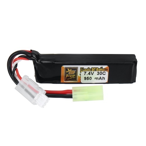 ZOP Power 2S 7.4V 950mAh 30C LiPo Battery T Plug for RC Car Airplane Helicopter FPV Racing Drone