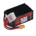 ZOP Power 6S 22.2V 1500mAh 120C 33.3Wh LiPo Battery XT60 Plug for SpeedyBee Master 5 V2  RC FPV Racing Drone