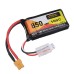 ZOP Power 7.4V 850mAh 100C 2S LiPo Battery XT30 Plug for RC Drone