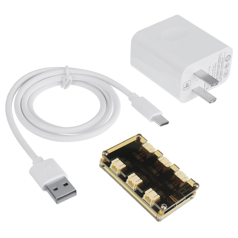 iFlight 1S Six-way PH2.0 1.25HV 300mAh Lithium Battery Charging Board Charger Set