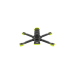 iFlight Nazgul5 V3 245mm Wheelbase 5mm Arm Thickness X Type 5 Inch Frame Kit Support DJI O3 Air Unit for RC Drone FPV Racing
