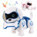 Induction Toy Dog Remote Control Cute Robotic Puppy Early Education Intelligent Robot Pet Interactive Program Dancing Walking Robot Children Pet Toy