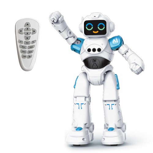 RC Smart Robot Toy Walking Singing Dancing Action Figure Emotion Dialogue Remote Control Robot Toy Electronic Interactive Toy Gift For Kids