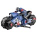 1/10 Motorcycle Stunt Drift RC Car Stable Signal Eye-catching Plastic 360 Degree Spinning Motorcycle Stunt Toys for Kids