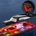 3502 3503 1/36 2.4G RC Boat Speedboat Dual Motors Waterproof LED Light Remote Control Ship High Speed Vehicles RTR Models