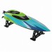 4DRC S3 2.4G 45km/h RC Boat Fast High Speed Capsized Reset LED Light Water Model Remote Control Toys RTR Pools Lakes Racing Kids Children Gift