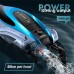 4DRC S3 2.4G 45km/h RC Boat Fast High Speed Capsized Reset LED Light Water Model Remote Control Toys RTR Pools Lakes Racing Kids Children Gift