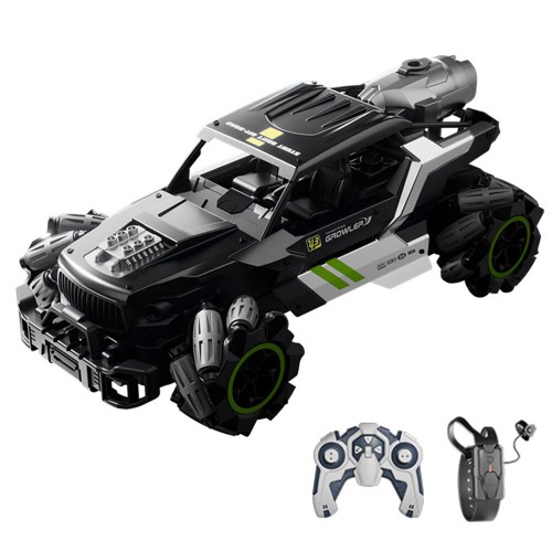 4DRC Y3 Drift RC Car With Led Lights Music 2.4G Glove Gesture Radio Remote Control Spray Stunt Car 4WD Electric Children Toys