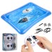 C166 Mini Remote Control High Speed RC Boat Led Light Palm Speed Boat Summer Water Toy Pool Toy W/Inflatable Swimming Pool