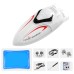 C166 Mini Remote Control High Speed RC Boat Led Light Palm Speed Boat Summer Water Toy Pool Toy W/Inflatable Swimming Pool