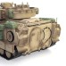 COOLBANK Model Bladeli M2A2 1/16 2.4G RC Main Battle Tank Smoke Sound Recoil Shooting LED Light Simulated Vehicles Models RTR Toys