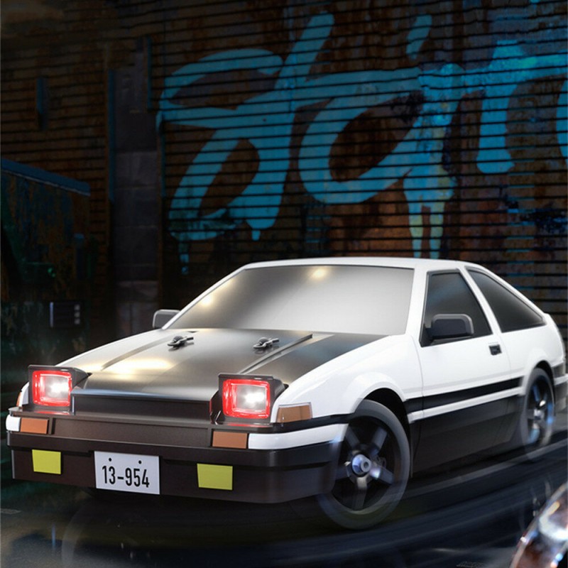 HB Toys RTR R1201/02/03/04 1/12 2.4G 4WD Drift AE86 RC Car Gyro Full Proportional LED Light High Speed Racing On-Road Vehicles Models Toys