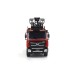 HUINA 1361 1/18 9CH Semi-Alloy Remote Control Engineering Toy Fire Climbing Rescue Aerial Ladder Vehicle RC Car Models