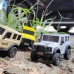 LDARC X43 1/43 2.4G 4WD RC Car Rock Crawler Mini Climbing LED Light Off-Road Vehicles Models Remote Control Racing Toys