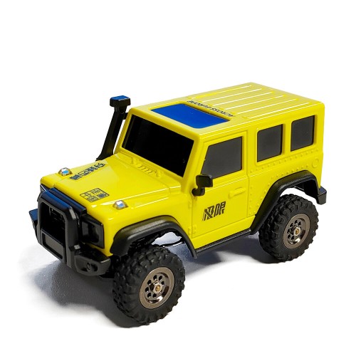 LDARC X43 1/43 2.4G 4WD RC Car Rock Crawler Mini Climbing LED Light Off-Road Vehicles Models Remote Control Racing Toys