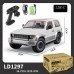 LDRC 1297 Pajero DIY KIT 1/14 4WD RC Car LED Light Off-Road Truck Climbing Rock Crawler Full Proportional Vehicles Models Remote Control Toys