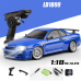 LDRC 1899/A99 RTR 1/18 2.4G RWD RC Car Drift GTR R34 Gyro LED Light On-Road Full Proportional Alloy Body Shell Racing Vehicles Models Toys