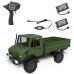 LDRC LD-P06 Several Battery 1/12 2.4G 4WD RC Car Unimog 435 U1300RC w/ LED Light Military Climbing Truck Full Proportional Vehicles Models Toys