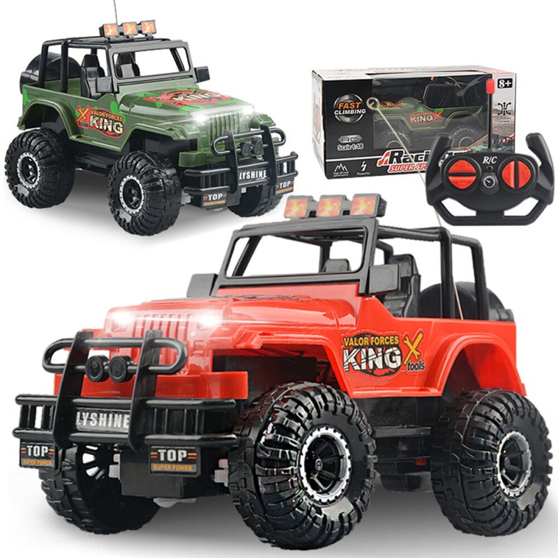 LX6066 1:18 4CH Off-road Remote Control RC Car Children Off-Road Truck