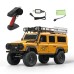 MNRC MN111 RTR 1/18 2.4G 4WD RC Car LED Light Climbing Rock Crawler Off-Road Truck Portal Axle Alloy Shell Toys Classic Vehicles Models
