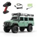 MNRC MN111 RTR 1/18 2.4G 4WD RC Car LED Light Climbing Rock Crawler Off-Road Truck Portal Axle Alloy Shell Toys Classic Vehicles Models