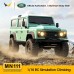 MNRC MN111 RTR 1/18 2.4G 4WD RC Car LED Light Climbing Rock Crawler Off-Road Truck Portal Axle Alloy Shell Toys Classic Vehicles Models
