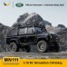 MNRC MN111 RTR 1/18 2.4G 4WD RC Car LED Light Climbing Rock Crawler Off-Road Truck Portal Axle Alloy Shell Toys Classic Vehicles Models