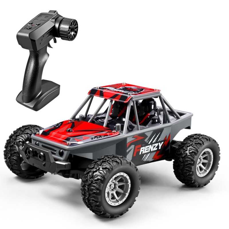 S803 RTR 1/32 2.4G RWD Mini RC Car Full Scale LED Light Off-Road High Speed Dual Speed Mode Vehicles Model Kids Child Toys