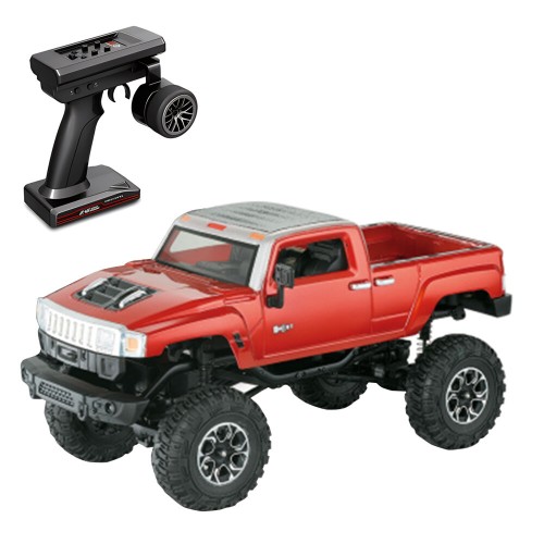 SG PINECONE FOREST 2403 Hummer H3T 1/24 2.4G 4WD RC Car Off-Road Vehicles Climbing Rock Crawler Full Scale LED Light Models Toys