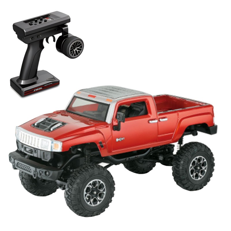 SG PINECONE FOREST 2403 Hummer H3T 1/24 2.4G 4WD RC Car Off-Road Vehicles Climbing Rock Crawler Full Scale LED Light Models Toys