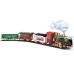 TIMELY 3097A 3097B 27MHZ RC Train Electric Track Classic Model Vehicles Smoke LED Lights Music Sound Remote Control Kids Gifts Toys