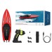 TY2 2.4G High Speed Racing RC Boat Dual Motor Model Waterproof Electric Radio Control Outdoor Gifts Toys Speedboat