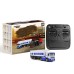 Turbo Racing C50 1/76 2.4G 4WD RC Car Semi -Truck Tractor Trailer Heads LED Lights Sounds Remote Control Vehicles Models RTR Toys