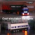 Turbo Racing C50 1/76 2.4G 4WD RC Car Semi -Truck Tractor Trailer Heads LED Lights Sounds Remote Control Vehicles Models RTR Toys