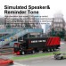 Turbo Racing C50 1/76 2.4G 4WD RC Car Semi -Truck Tractor Trailer Heads LED Lights Sounds Remote Control Vehicles Models RTR Toys