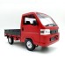 WPL & LDR/C WL01 RC Car 1/10 2.4G 2WD Full Scale Red Drift On-Road Electric Truck Vehicle Models With LED Light