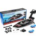 Wltoys WL916 Several Battery RTR 2.4G Brushless RC Boat Fast 60km/h High Speed Vehicles LED Light Water Cooling Models Toys