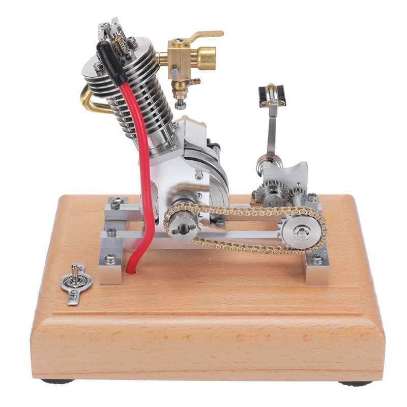  H09 Mini Hoglet CNC Single Cylinder Engine Kids Children Science Discovery Toys