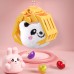 Children Small Mini DIY Electric Clawing Machine Clip Clamping Doll Catcher Claw Twist Egg Lighting Music Sound Game Console Gift Toys Limited Time Mode