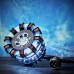 In Stock 1:1 Aluminum Alloy Arc Reactor DIY Model MK2 Led Light Mark Chest Tony Heart Lamp Light DIY Model Science Toy