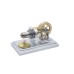 J06C Hot Horizontal Mini Stirling Engine Model Science Discovery Toys