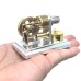 J06F Hot Horizontal Mini Stirling Engine Model Smallest Scale Science Discovery Toys