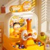 Table Animal Shooting Pinball Machine Game Console Multicolor Lauching Kids Children Fun Play Toys