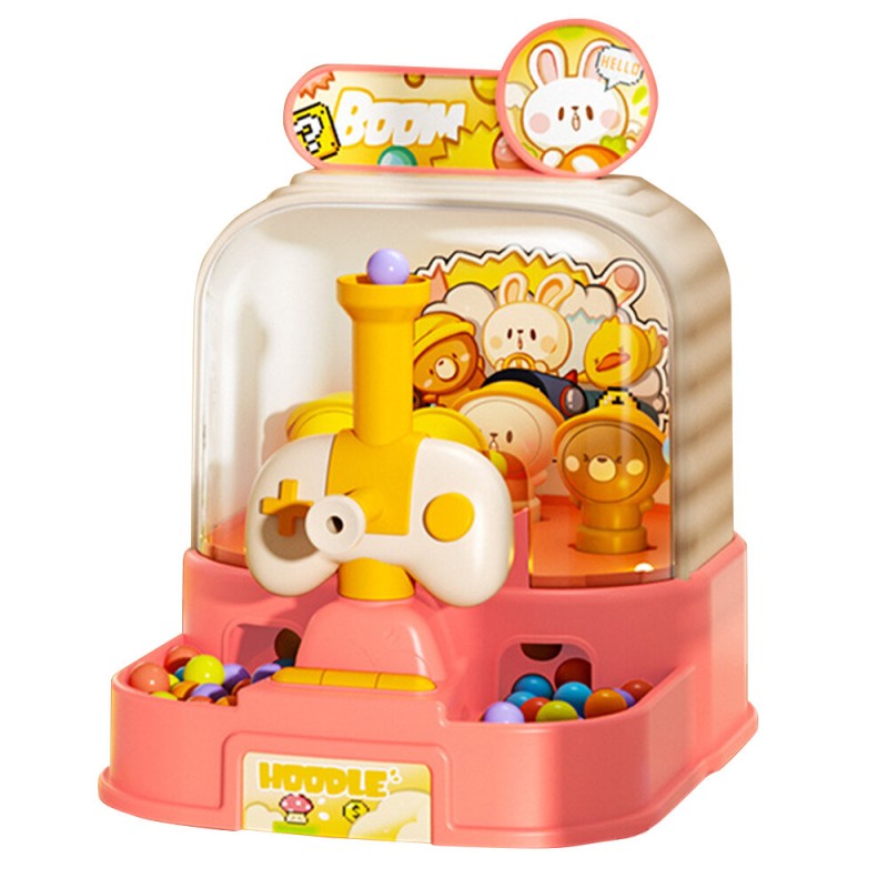Table Animal Shooting Pinball Machine Game Console Multicolor Lauching Kids Children Fun Play Toys