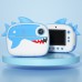 V18 Children's 2.4" IPS Color Screen Printing Camera 32G Memory Card with Color Pen